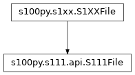 Inheritance diagram of S111File